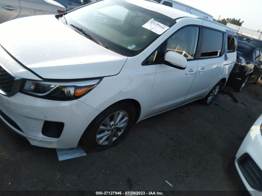2016 KIA SEDONA LX - KNDMB5C15G6209464