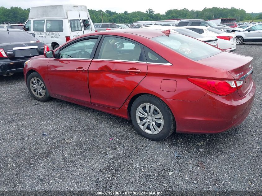 2013 HYUNDAI SONATA GLS PZEV - 5NPEB4AC1DH531488