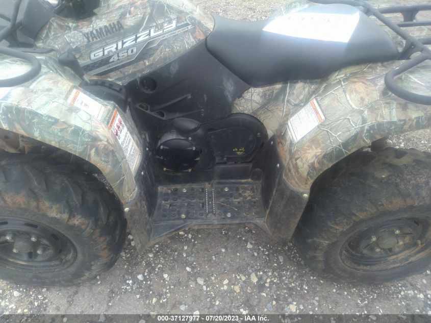 2014 YAMAHA YFM450 FWA 5Y4AJ64Y0EA101374