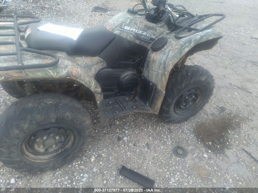 2014 YAMAHA YFM450 FWA 5Y4AJ64Y0EA101374