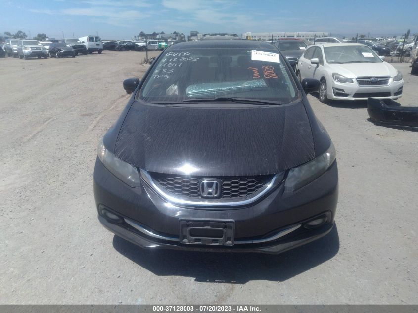 2015 HONDA CIVIC SEDAN EX-L - 19XFB2F99FE211638