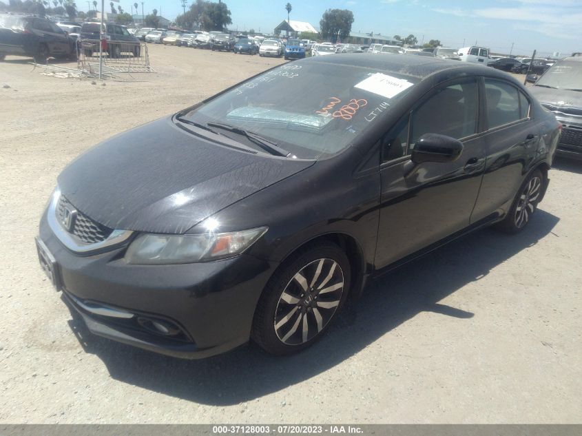 2015 HONDA CIVIC SEDAN EX-L - 19XFB2F99FE211638