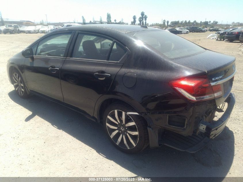 2015 HONDA CIVIC SEDAN EX-L - 19XFB2F99FE211638