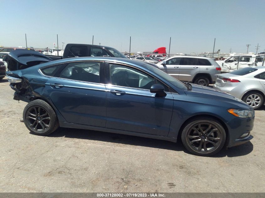 2018 FORD FUSION SE - 3FA6P0HD3JR252846