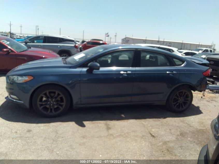 2018 FORD FUSION SE - 3FA6P0HD3JR252846