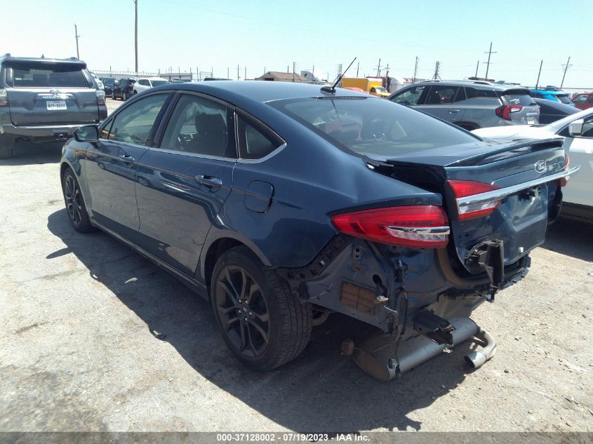 2018 FORD FUSION SE - 3FA6P0HD3JR252846