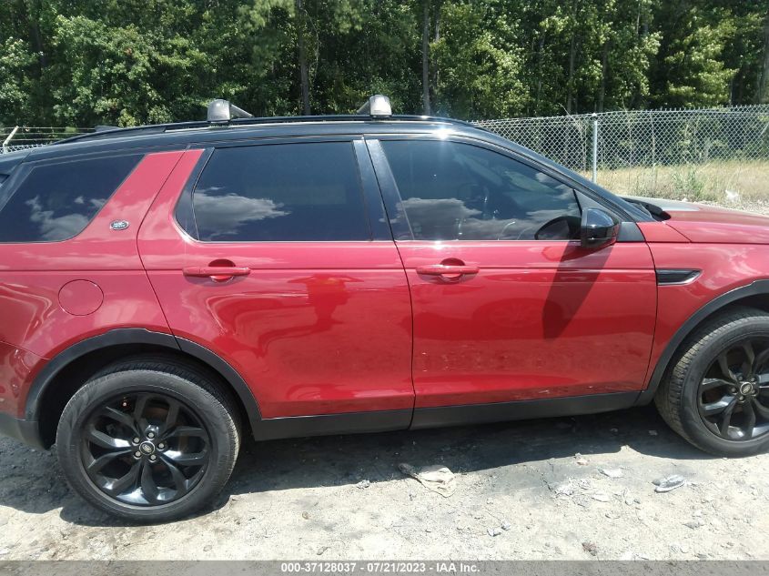 2017 LAND ROVER DISCOVERY SPORT HSE - SALCR2BGXHH658889