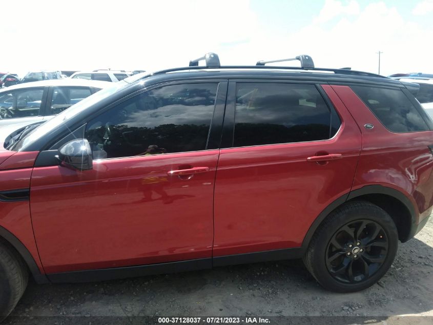 2017 LAND ROVER DISCOVERY SPORT HSE - SALCR2BGXHH658889