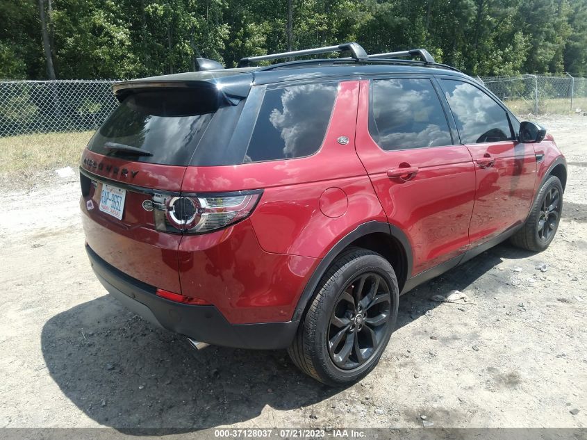2017 LAND ROVER DISCOVERY SPORT HSE - SALCR2BGXHH658889