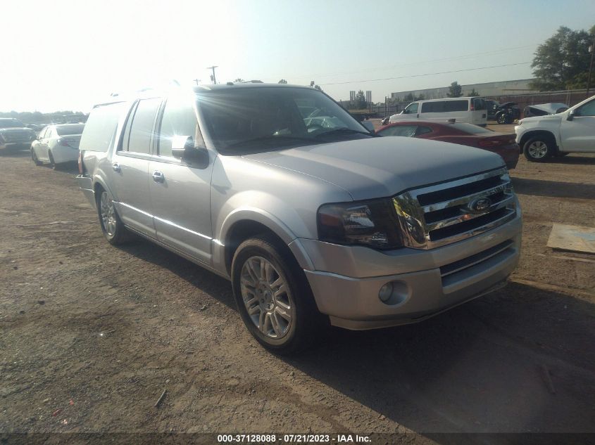 Lot #2536952879 2011 FORD EXPEDITION EL LIMITED salvage car