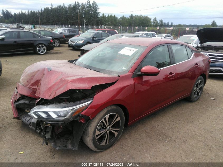 2021 NISSAN SENTRA SV - 3N1AB8CV4MY238615