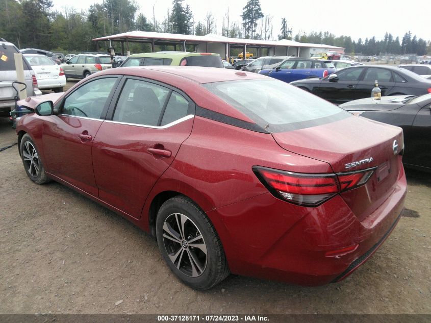 2021 NISSAN SENTRA SV - 3N1AB8CV4MY238615