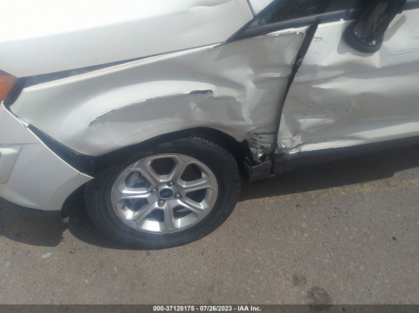2018 FORD ECOSPORT SE - MAJ6P1UL0JC233916
