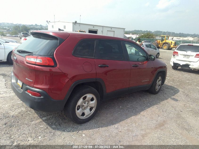 2015 JEEP CHEROKEE SPORT - 1C4PJLAB4FW700798