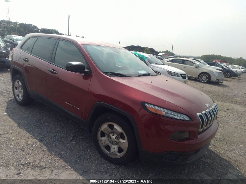 2015 JEEP CHEROKEE SPORT - 1C4PJLAB4FW700798