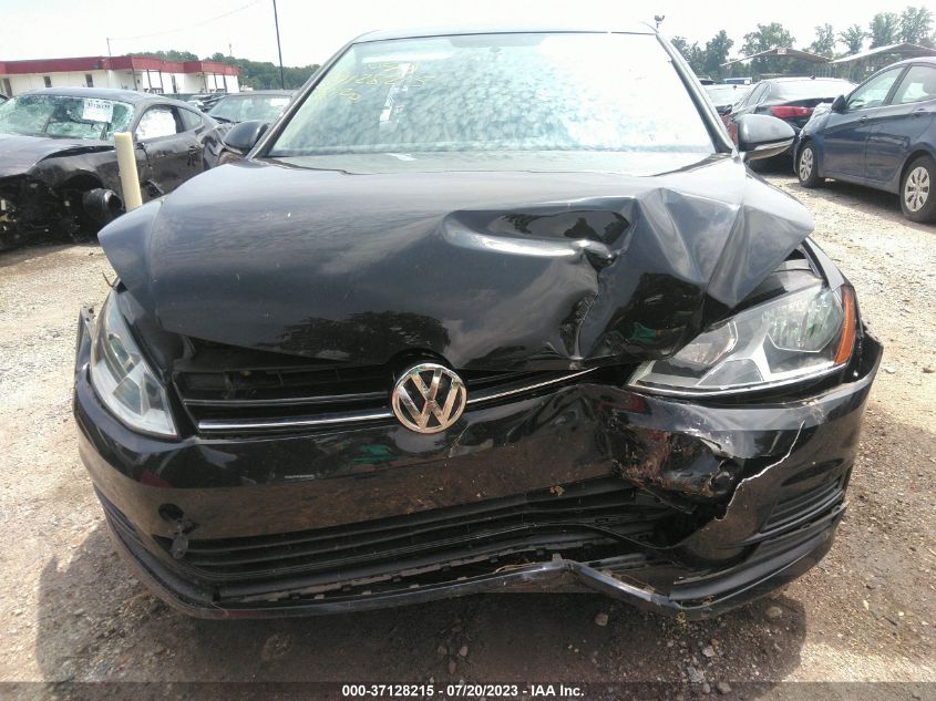 2017 VOLKSWAGEN GOLF S/WOLFSBURG EDITION - 3VW117AU0HM032044