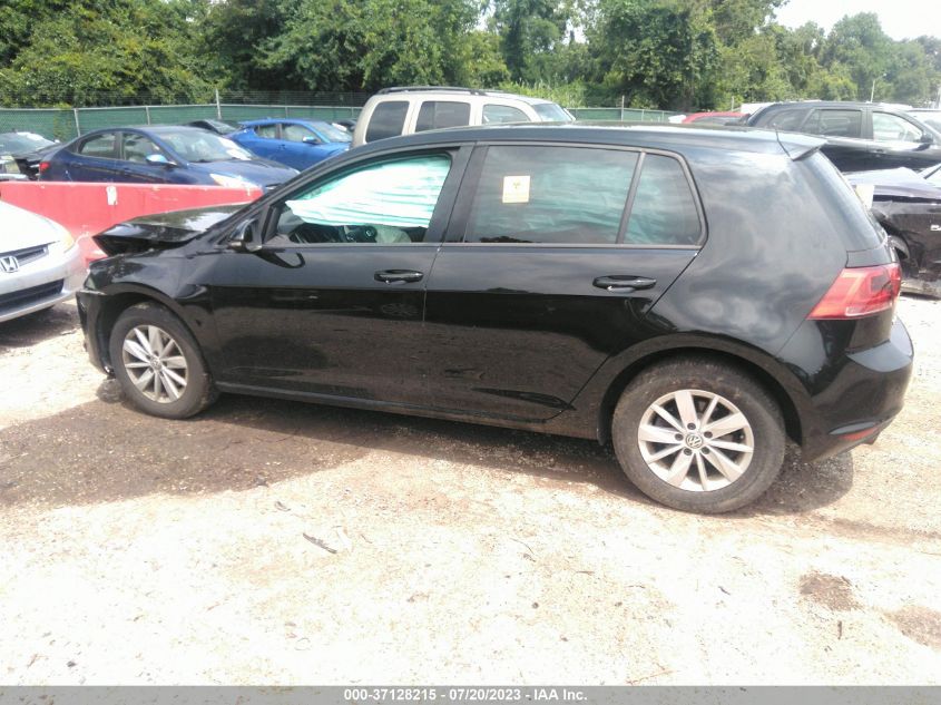 2017 VOLKSWAGEN GOLF S/WOLFSBURG EDITION - 3VW117AU0HM032044
