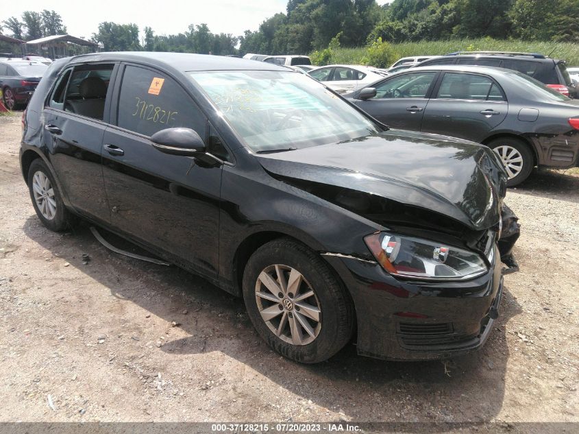 2017 VOLKSWAGEN GOLF S/WOLFSBURG EDITION - 3VW117AU0HM032044