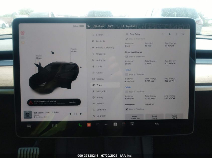 2023 TESLA MODEL Y PERFORMANCE - 7SAYGDEF1PF665877