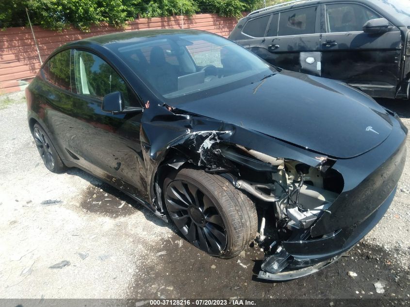 2023 TESLA MODEL Y PERFORMANCE - 7SAYGDEF1PF665877