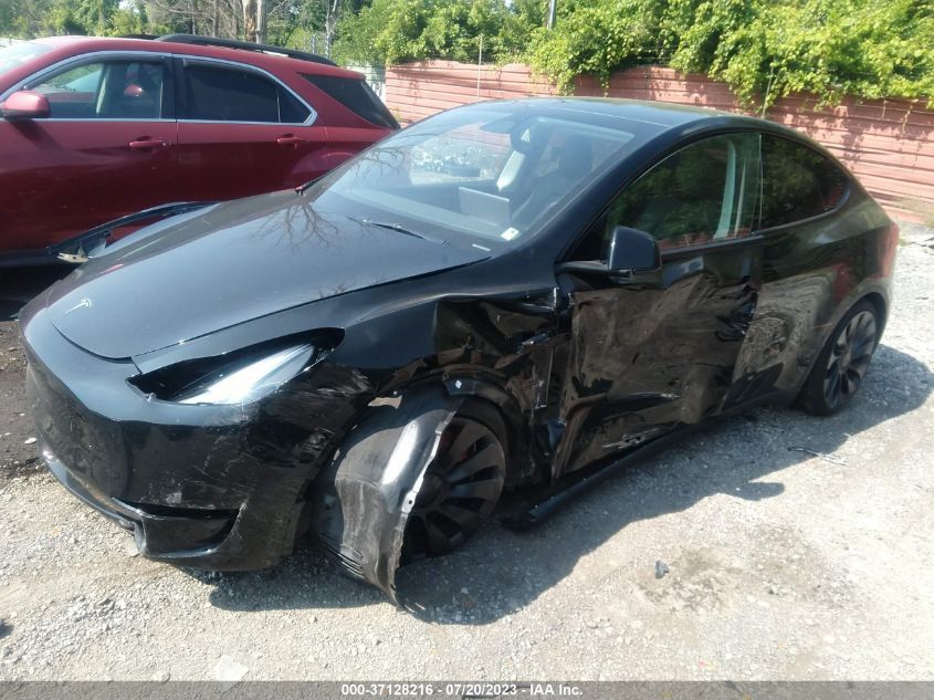 2023 TESLA MODEL Y PERFORMANCE - 7SAYGDEF1PF665877