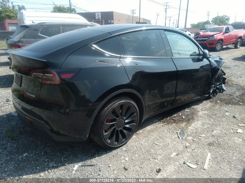 2023 TESLA MODEL Y PERFORMANCE - 7SAYGDEF1PF665877