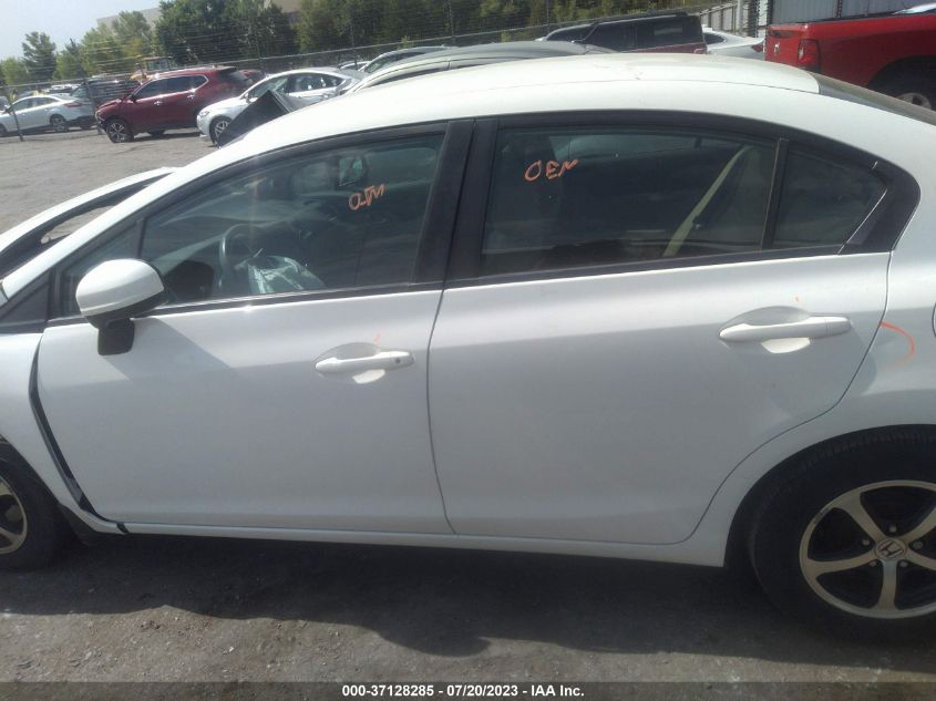 2015 HONDA CIVIC SEDAN SE - 19XFB2F74FE106651