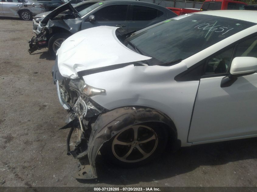 2015 HONDA CIVIC SEDAN SE - 19XFB2F74FE106651