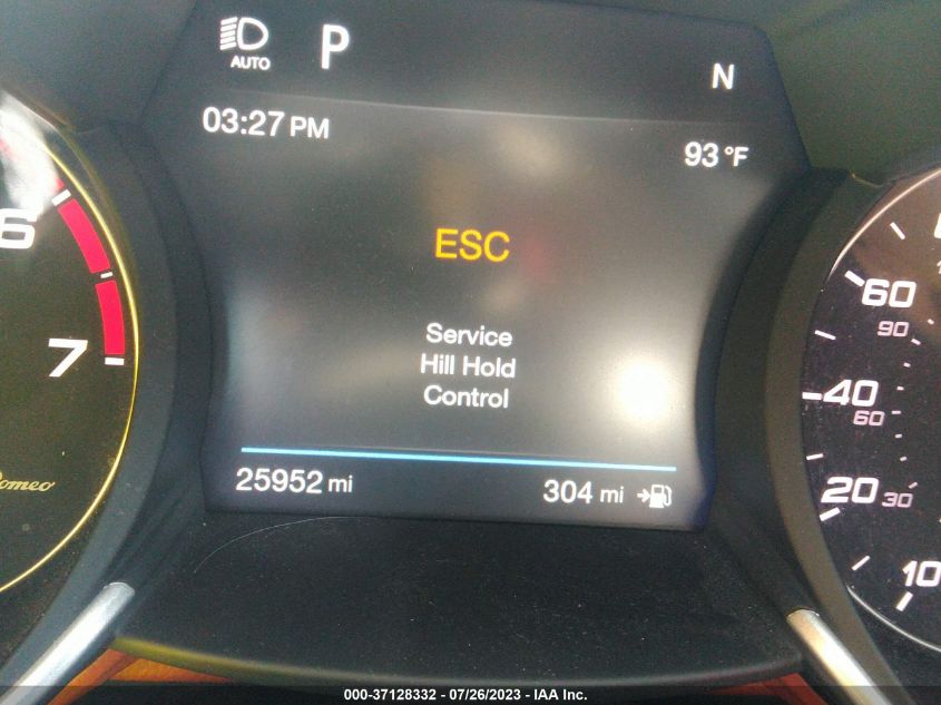 2019 ALFA ROMEO GIULIA TI - ZARFANBN3K7622198