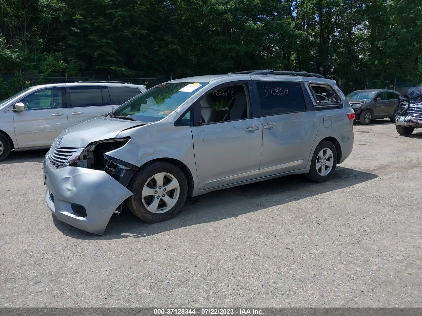 2015 TOYOTA SIENNA LE - 5TDKK3DC9FS626631