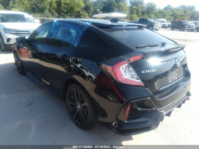 2020 HONDA CIVIC HATCHBACK SPORT - SHHFK7H47LU211723