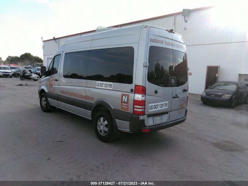 2015 MERCEDES-BENZ SPRINTER 2500 NORMAL ROOF WDZPE7DC4FP149038