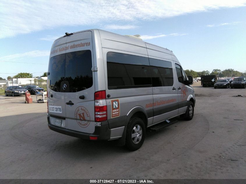 2015 MERCEDES-BENZ SPRINTER 2500 NORMAL ROOF WDZPE7DC4FP149038