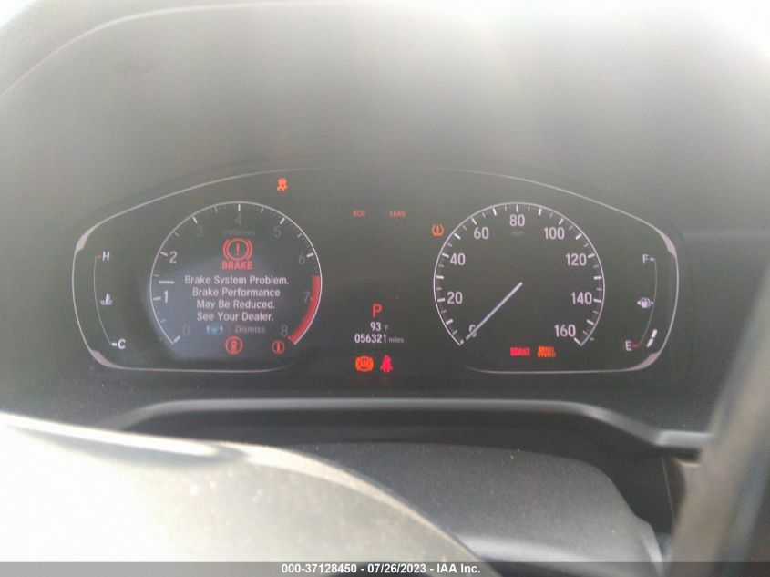 2019 HONDA ACCORD SEDAN EX 1.5T - 1HGCV1F47KA175052