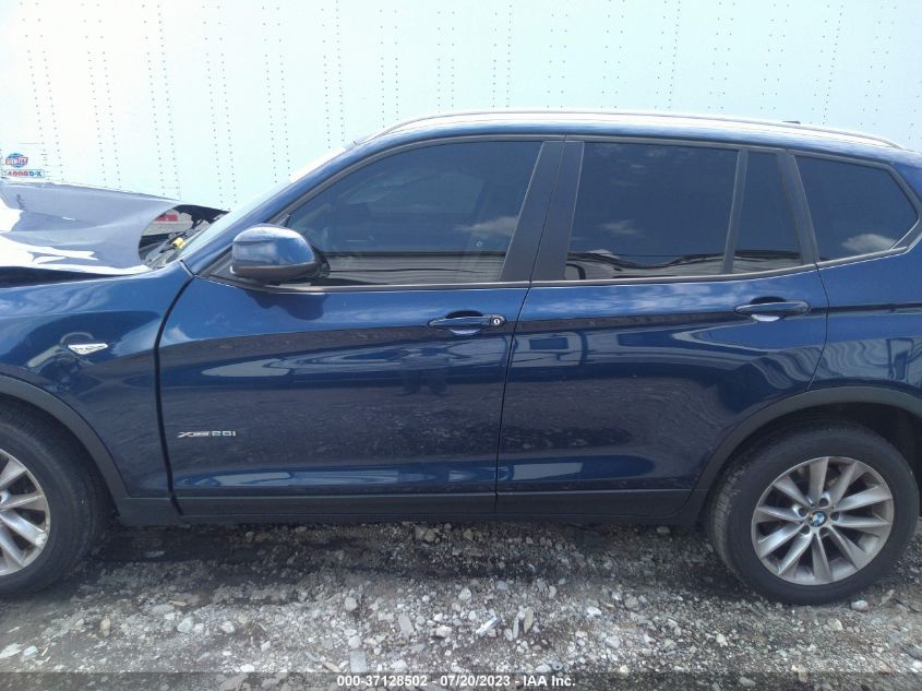 2015 BMW X3 XDRIVE28I - 5UXWX9C57F0D50365