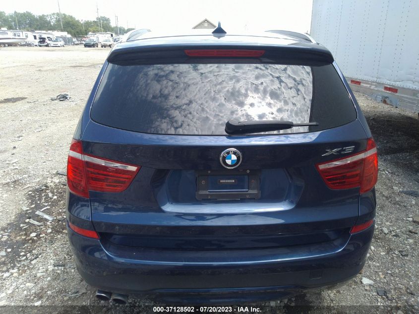 2015 BMW X3 XDRIVE28I - 5UXWX9C57F0D50365