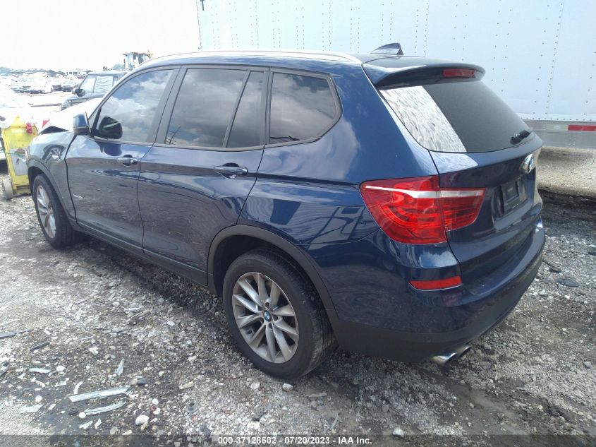 2015 BMW X3 XDRIVE28I - 5UXWX9C57F0D50365