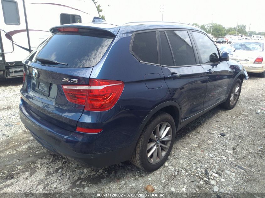 2015 BMW X3 XDRIVE28I - 5UXWX9C57F0D50365