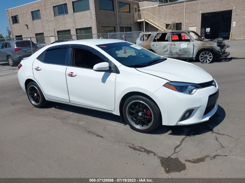 2015 TOYOTA COROLLA L/LE/S/S PLUS/LE PLUS - 5YFBURHE5FP184237