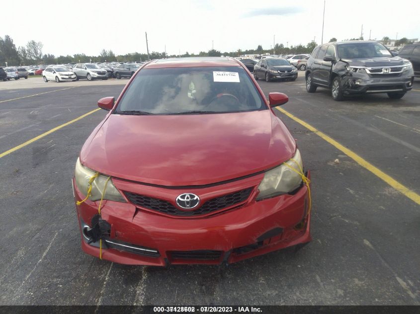 2013 TOYOTA CAMRY SE/XLE - 4T1BK1FKXDU534943