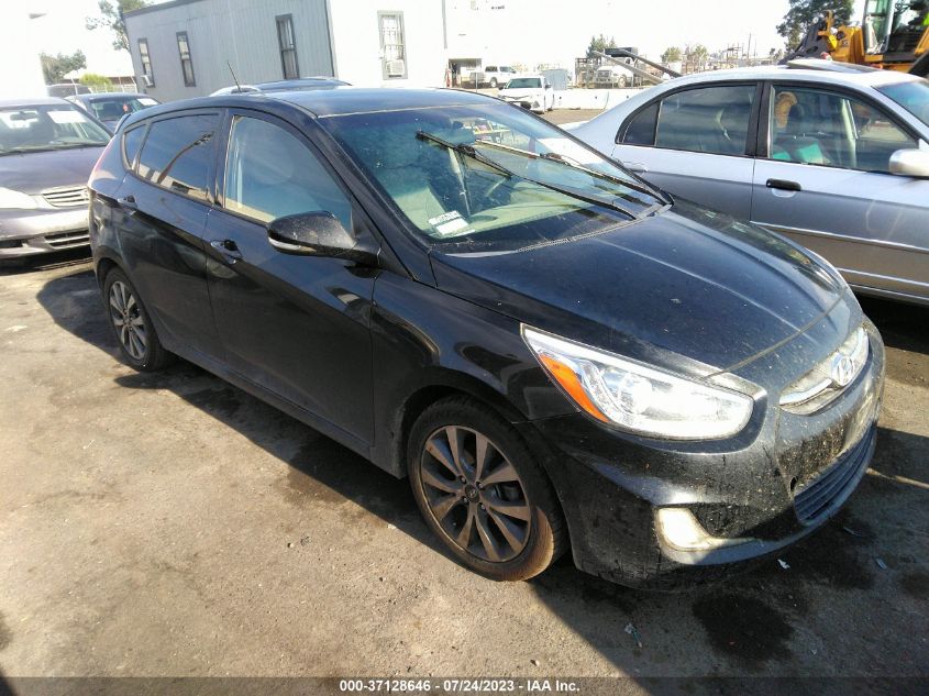 KMHCU5AEXHU354553 HYUNDAI ACCENT SPORT 2017