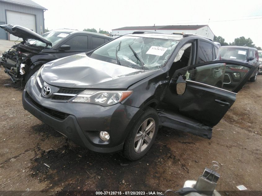 2014 TOYOTA RAV4 XLE - JTMRFREV1ED047696