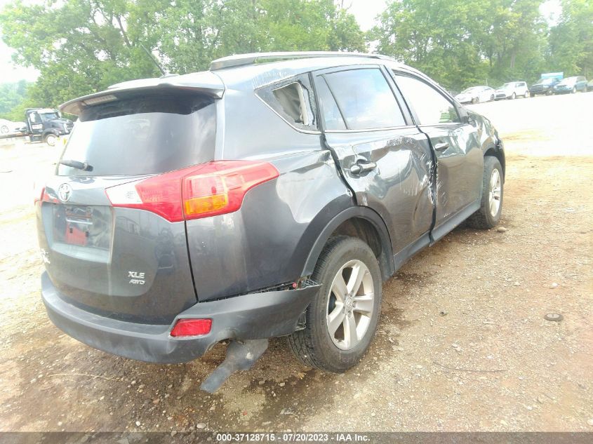 2014 TOYOTA RAV4 XLE - JTMRFREV1ED047696