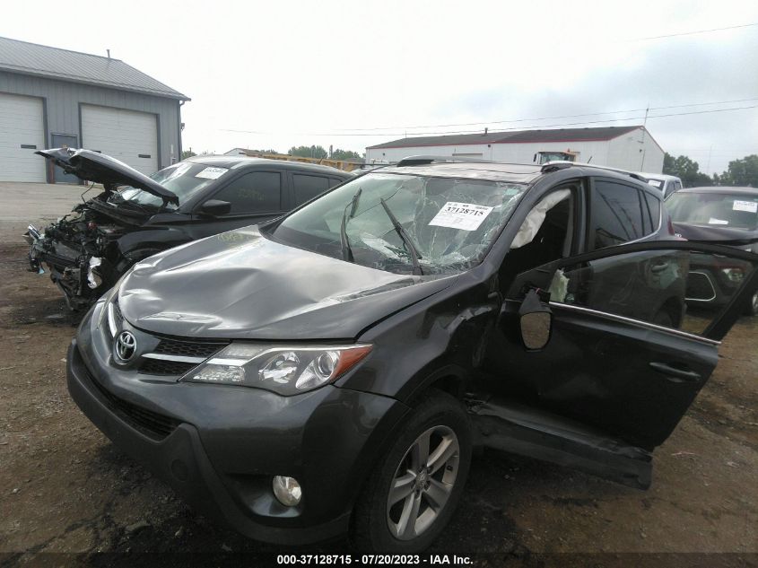 2014 TOYOTA RAV4 XLE - JTMRFREV1ED047696