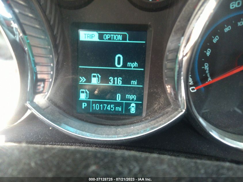 2014 CHEVROLET CRUZE 1LT - 1G1PC5SBXE7444589