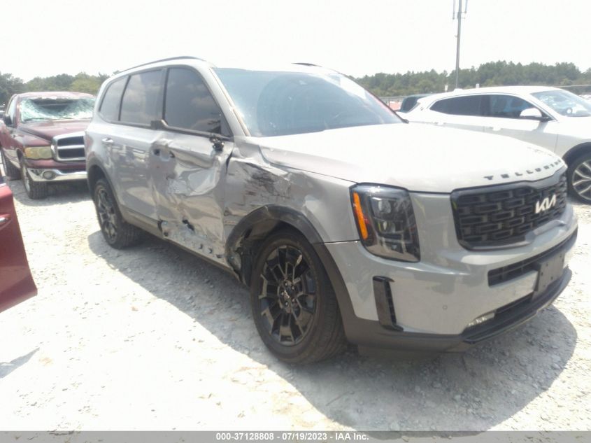 Lot #2536952882 2022 KIA TELLURIDE SX salvage car