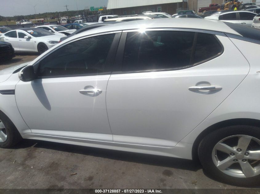 2015 KIA OPTIMA LX - KNAGM4A77F5555123