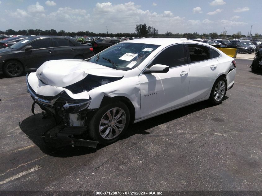 2019 CHEVROLET MALIBU LT - 1G1ZD5ST0KF158881