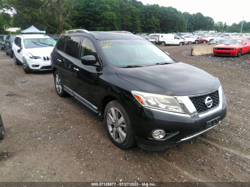 2014 NISSAN PATHFINDER PLATINUM - 5N1AR2MM5EC694673