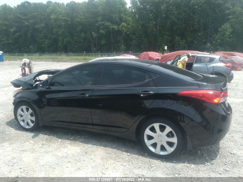 2013 HYUNDAI ELANTRA LIMITED - 5NPDH4AEXDH320821
